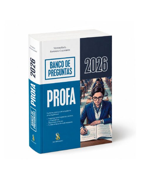 Banco de preguntas PROFA 2026, Víctor Raúl Espinoza Calderón