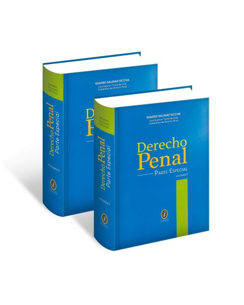 Derecho Penal Parte Especial 2 Tomos | Ramiro Salina Siccha