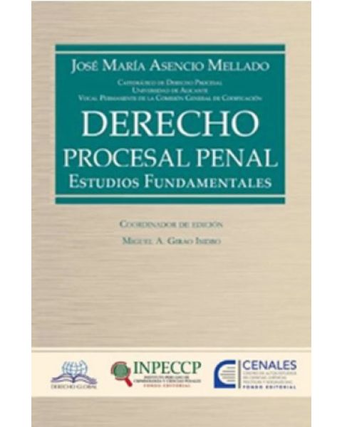 libro Derecho Procesal Penal  | José María Asencio Mellado

