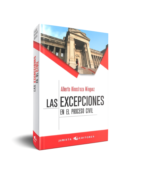 Libro las excepciones en el proceso civil, Alberto Hinostroza Minguez, universo.pe, 2025