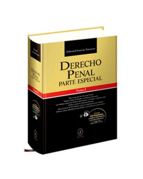 Libro Derecho Penal Parte Especial Autor: Edward García Navarro | 2020 | Actualizado | Iustitia