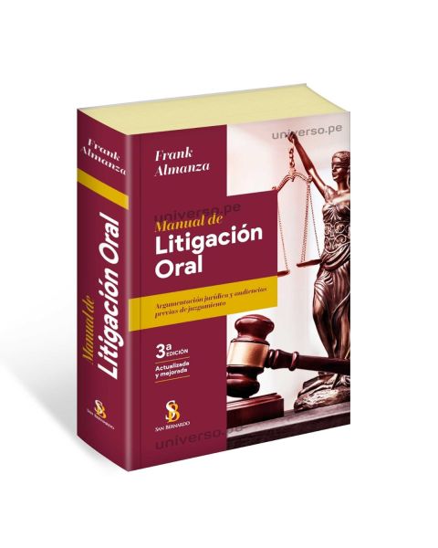 Manual de Litigación oral | Frank Almanza Altamirano