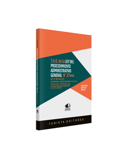 Libro T.U.O. de la Ley del Procedimiento Administrativo General Ley N° 27444