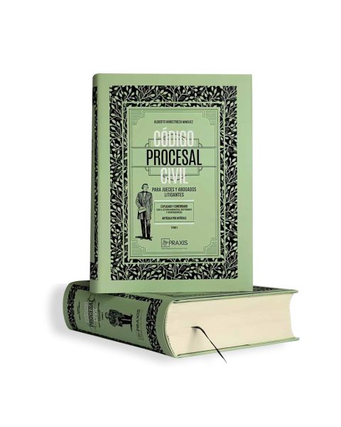 Libro Código Procesal Civil para Jueces y Abogados Litigantes 2 Tomos, Alberto Hinostroza Minguez, Praxis