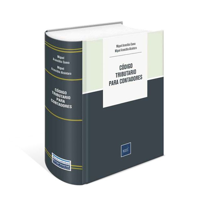 Libro Código Tributario Para Contadores
| Miguel Arancibia Cueva, Miguel Arancibia Alcántara
