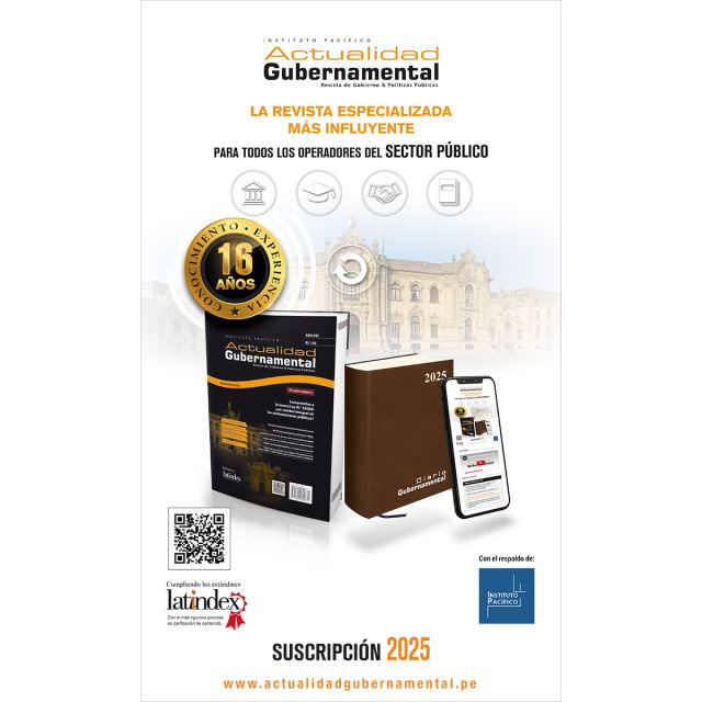 Actualidad gubernamental 2024 | Suscripción