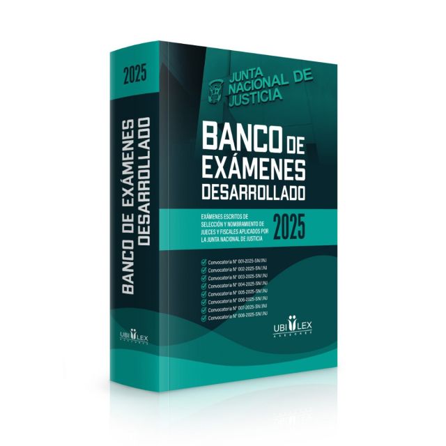 Banco De Exámenes Desarrollado JNJ 2025
