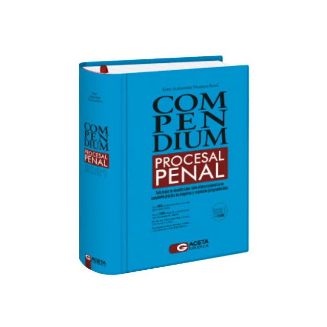 Libro Compendium procesal penal | Elky Alexander Villegas Paiva