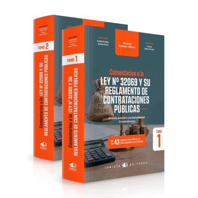 Libro Comentarios a la Ley N° 32069 y su reglamento de contrataciones públicas 2026 | Análisis Práctico y Jurisprudencial | 2 Tomos, Ivette Evelyn Alvino Cruz
Yelena Meza Torres 