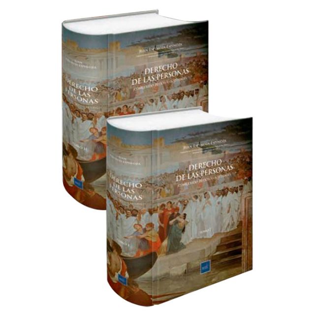 Libro DERECHO DE LAS PERSONAS. Concebido - Personas Naturales. 2 tomos | Juan Espinoza Espinoza