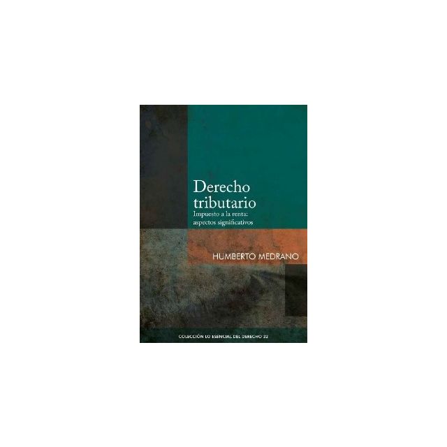libro Derecho Tributario | Humberto Medrano 
