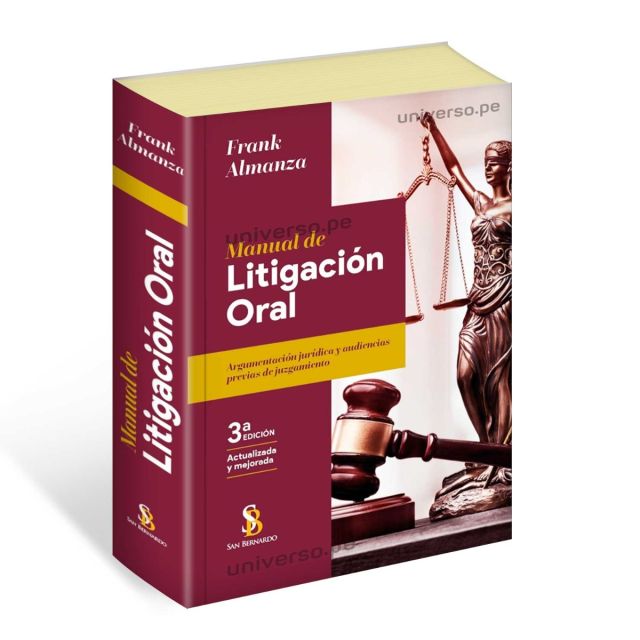 Manual de Litigación oral | Frank Almanza Altamirano