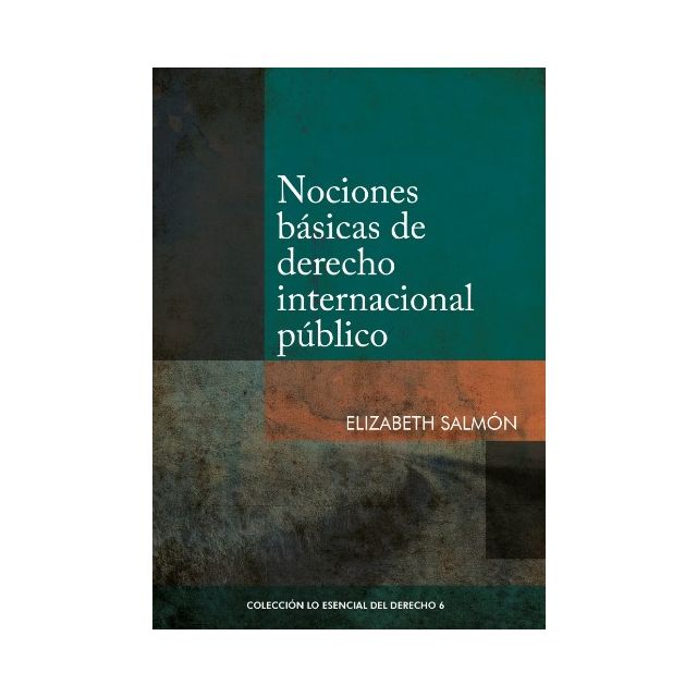 libro Nociones Básicas de Derecho Internacional Público | Elizabeth Salmón
