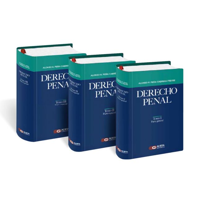 Libro Derecho Penal, Alonso Raúl Peña Cabrera Freyre, Gaceta Jurídica, libro 2025