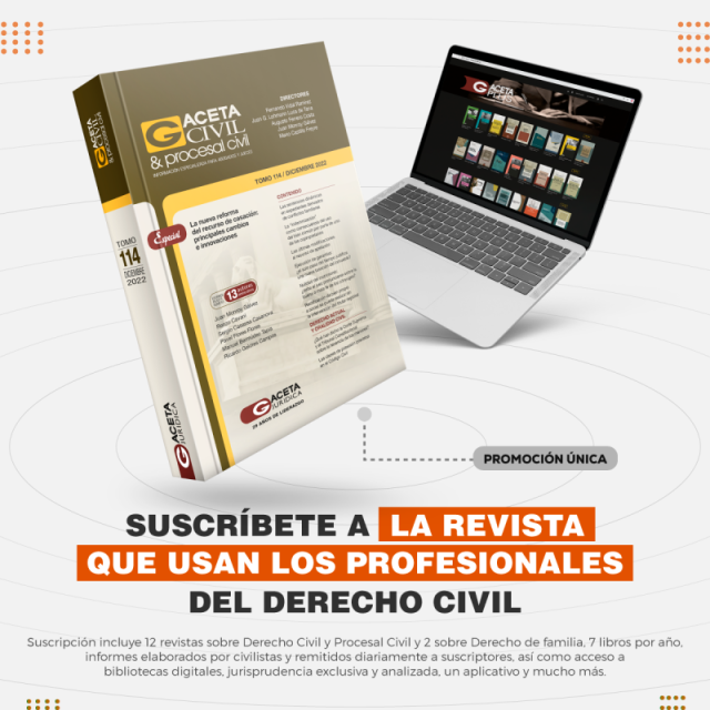 Gaceta civil 2024 | Brochure | Suscripción