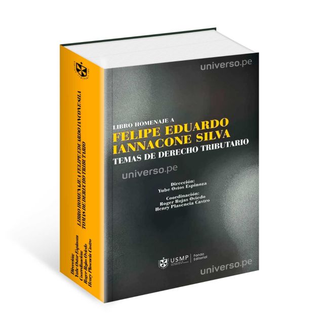 Libro Homenaje a Felipe Iannacone Silva Temas de Derecho Tributario | Fondo Editorial USMP