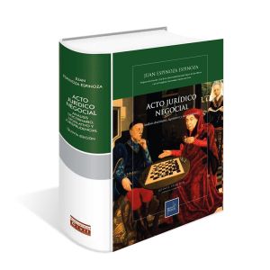 Libro Acto Jurídico Negocial | Análisis Doctrinario, Legislativo y Jurisprudencial | Juan Espinoza Espinoza | 2023