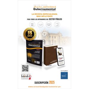 Actualidad gubernamental 2024 | Suscripción