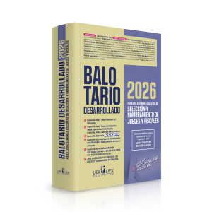 Balotario Desarrollado 2026, exámenes JNJ, jueces y fiscales, derecho penal, derecho civil, derecho administrativo, derecho constitucional, derecho laboral, proceso de amparo, temarios PROFA, selección judicial, nombramiento fiscal, determinación de la pe