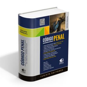 Código Penal Jurista Editores 2025, edición especial y actualizada en tapa dura, con contenido integral, jurisprudencia, sumillas e índice analítico.