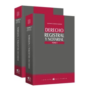 Libro derechos registral y notarial 2022 | Gunther Gonzales Barrón