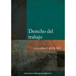 libro Derecho Del Trabajo | Guillermo Boza Pro
