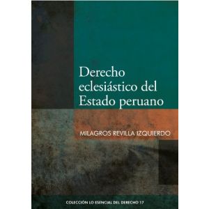 libro Derecho Eclesiástico del Estado Peruano | Milagros Revilla Izquierdo 
