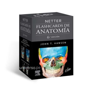 Netter Flashcards de Anatomía | 6 Edición