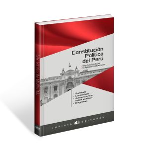 Libro Constitución Política del Perú | Incluye Código Procesal Constitucional, entre otros | Jurista Editores | Actualizado