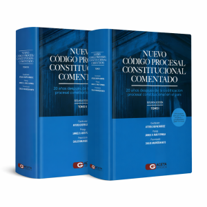 Nuevo Código Procesal Constitucional Comentado 2 Tomos: 20 Años Después de la Codificación Procesal Constitucional en el País, gaceta jurídica