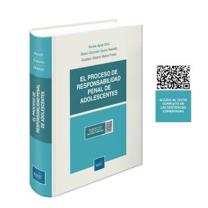 Libro El Proceso de Responsabilidad Penal de Adolescentes,
Karina Ayvar Chiu, Instituto Pacifico
