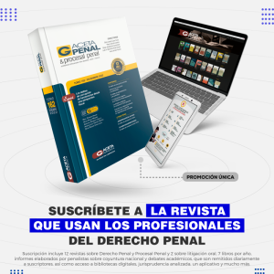 Gaceta penal 2024 | Brochure | Suscripción e inscripción