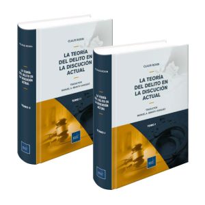 Libro la teoría del delito en la discusión actual | 2021 | Claus Roxin | Grijley