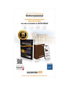 Actualidad gubernamental 2024 | Suscripción