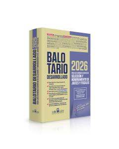 Balotario Desarrollado 2026, exámenes JNJ, jueces y fiscales, derecho penal, derecho civil, derecho administrativo, derecho constitucional, derecho laboral, proceso de amparo, temarios PROFA, selección judicial, nombramiento fiscal, determinación de la pe