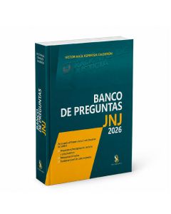 Libro Banco de Preguntas JNJ 2026, Víctor Raúl Espinoza