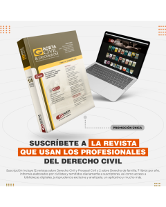 Gaceta civil 2024 | Brochure | Suscripción 