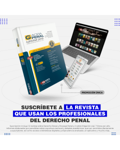 Gaceta penal 2024 | Brochure | Suscripción e inscripción